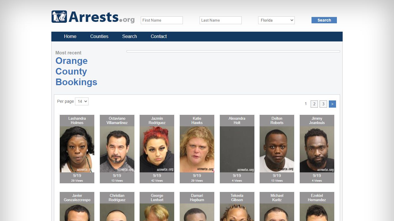 Orange County Arrests and Inmate Search